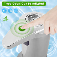 Dispensador Automatico de Sabão, Nivel Ajustavel, Sem toque, sensor aotomatico de movimento, desinfetante para as mãos, inteligente